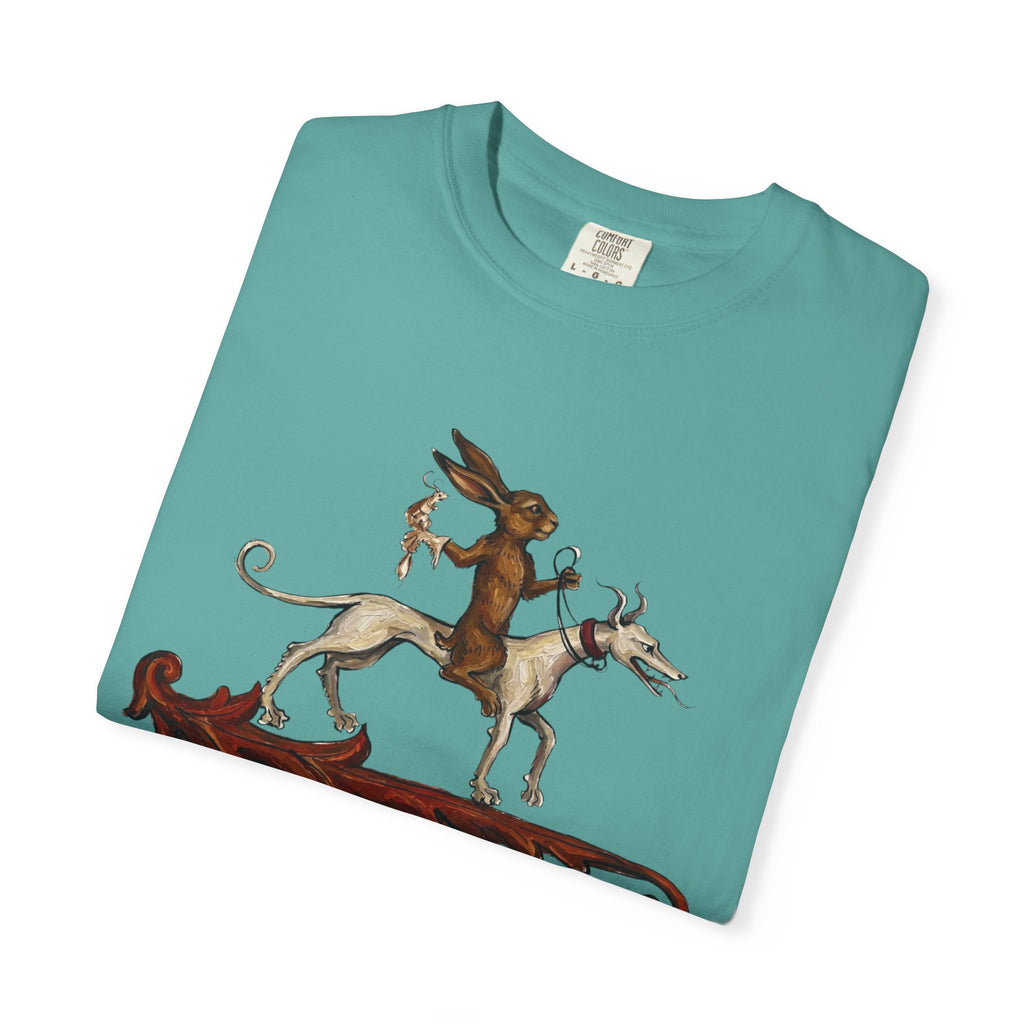 Mythic Fox Rider T-Shirt — Vintage Folklore Graphic Tee