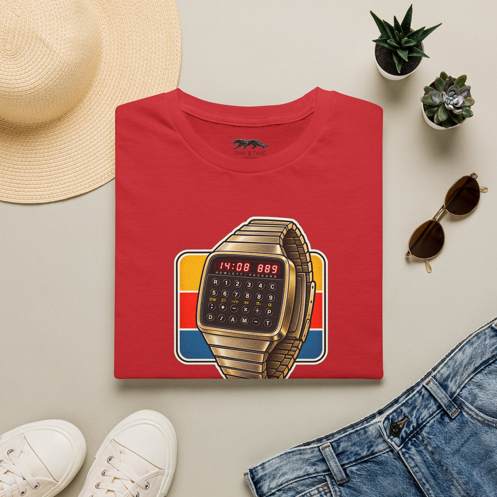 HP-01 Calculator Watch Tee