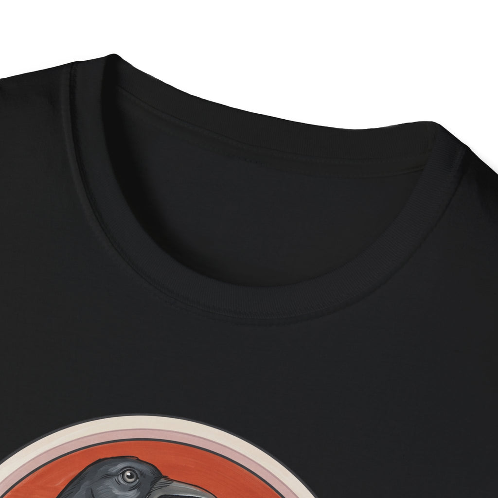 Medieval Crow T-Shirt — Bestiary Raven Roundel Graphic Tee