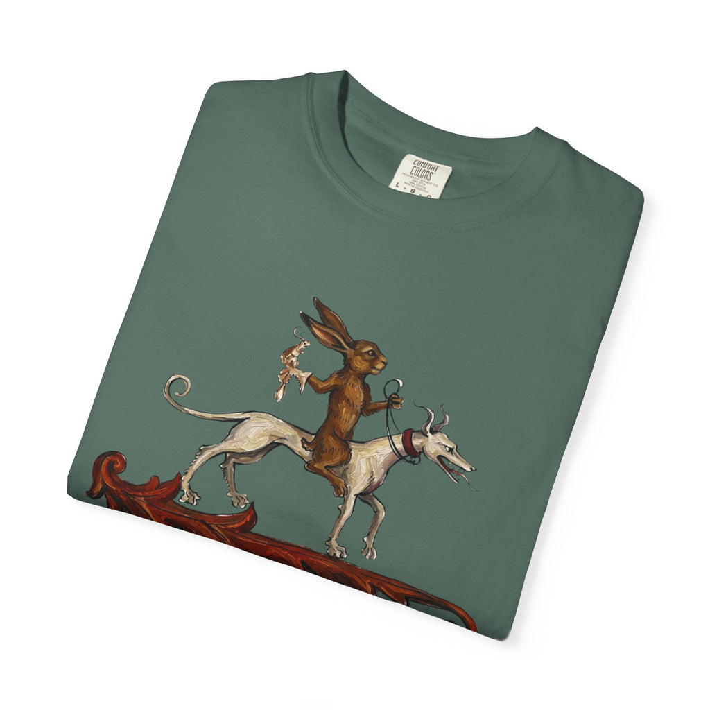 Mythic Fox Rider T-Shirt — Vintage Folklore Graphic Tee