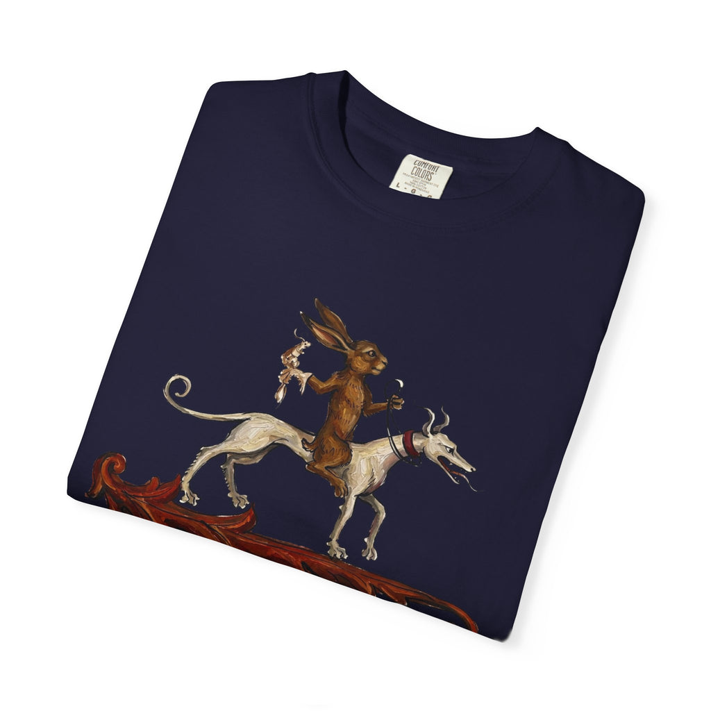 Mythic Fox Rider T-Shirt — Vintage Folklore Graphic Tee