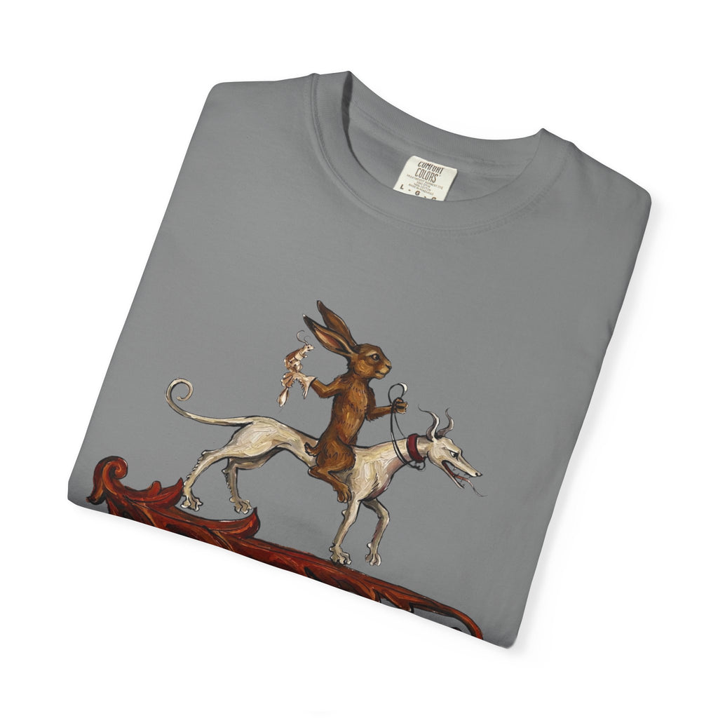 Mythic Fox Rider T-Shirt — Vintage Folklore Graphic Tee