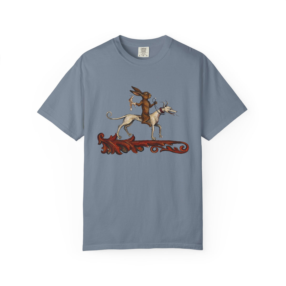 Mythic Fox Rider T-Shirt — Vintage Folklore Graphic Tee