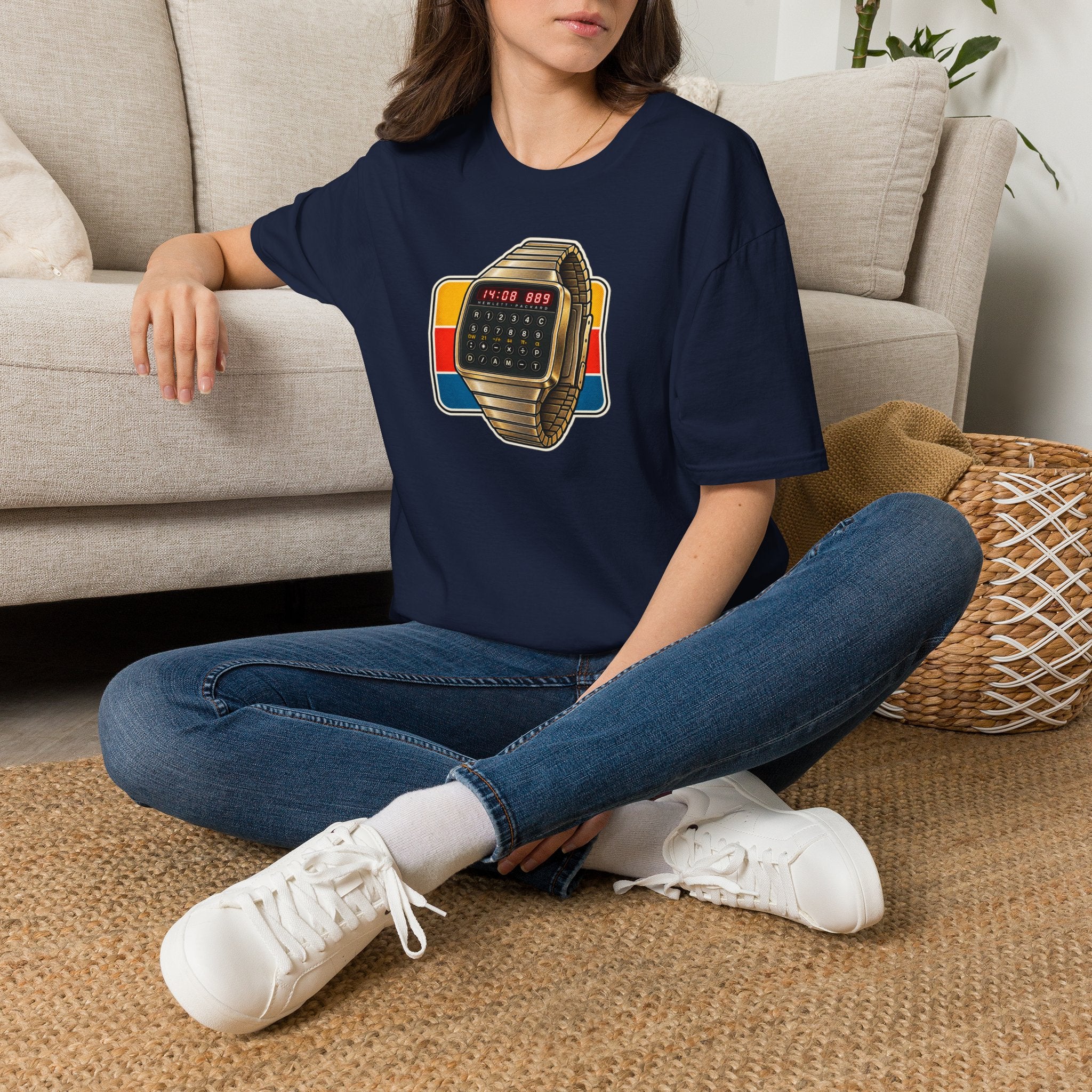 HP-01 Calculator Watch Tee