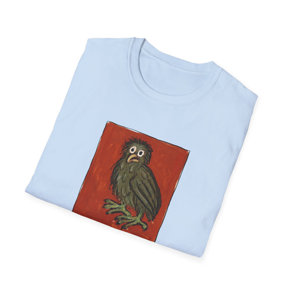 Monday Owl T‑Shirt – Funny Moody Bird Graphic Tee
