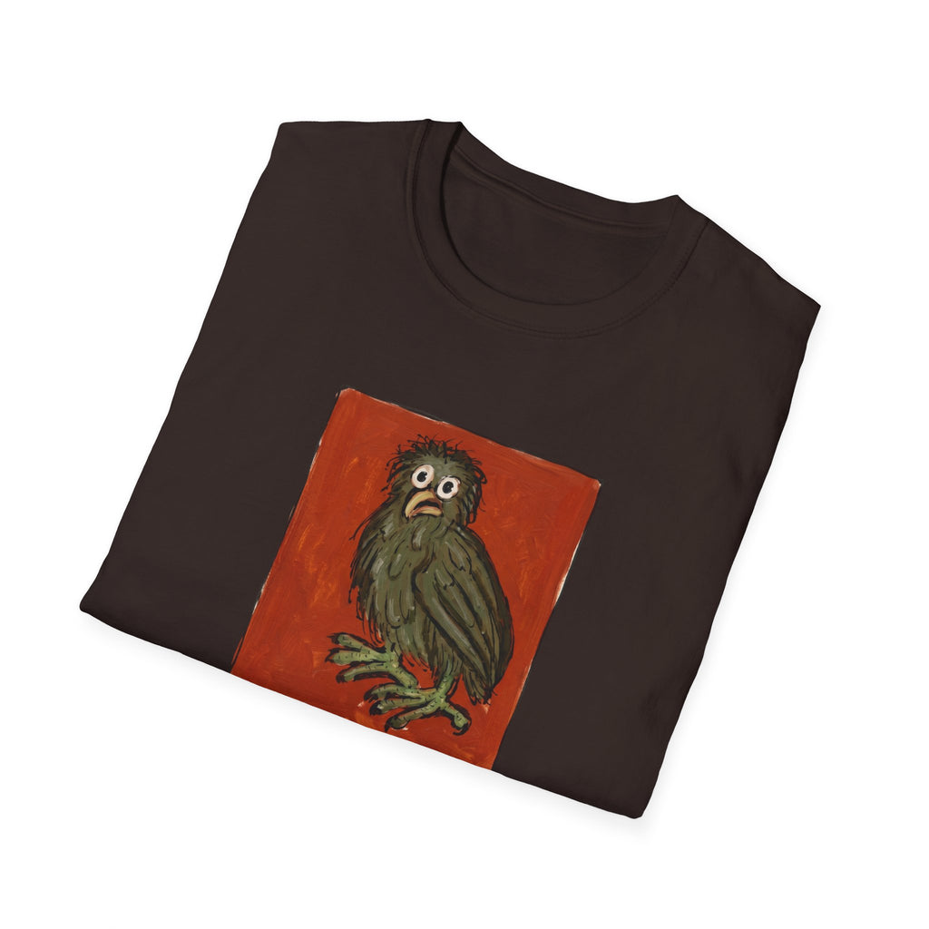 Monday Owl T‑Shirt – Funny Moody Bird Graphic Tee