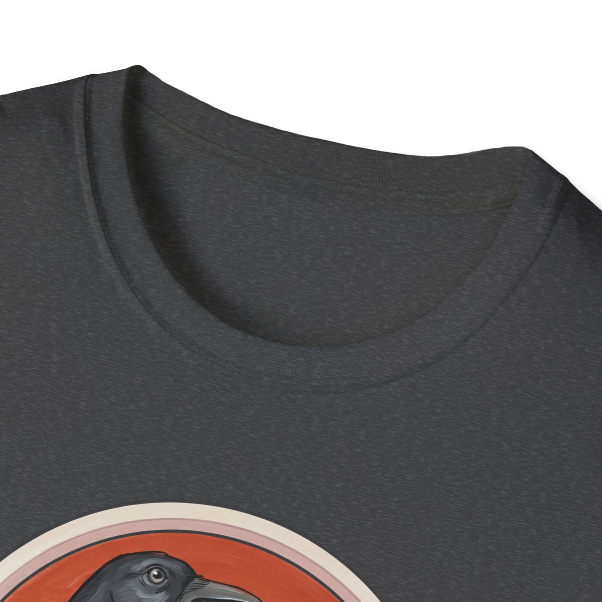 Medieval Crow T-Shirt — Bestiary Raven Roundel Graphic Tee