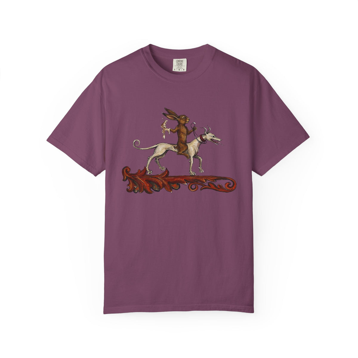 Mythic Fox Rider T-Shirt — Vintage Folklore Graphic Tee