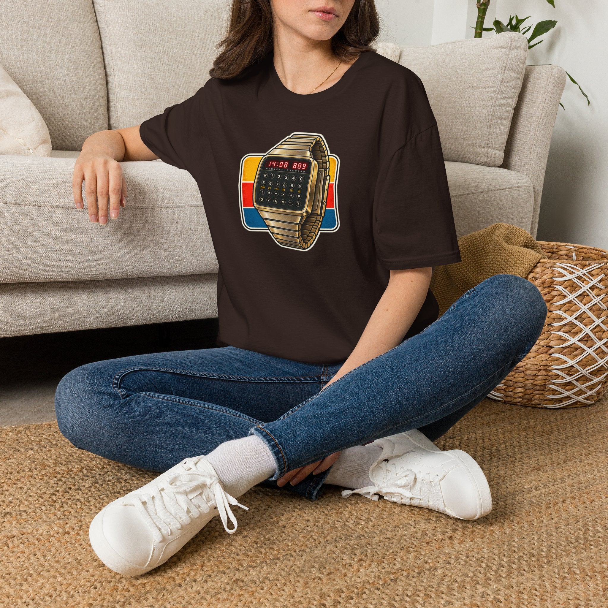 HP-01 Calculator Watch Tee