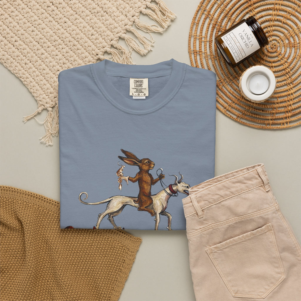 Mythic Fox Rider T-Shirt — Vintage Folklore Graphic Tee