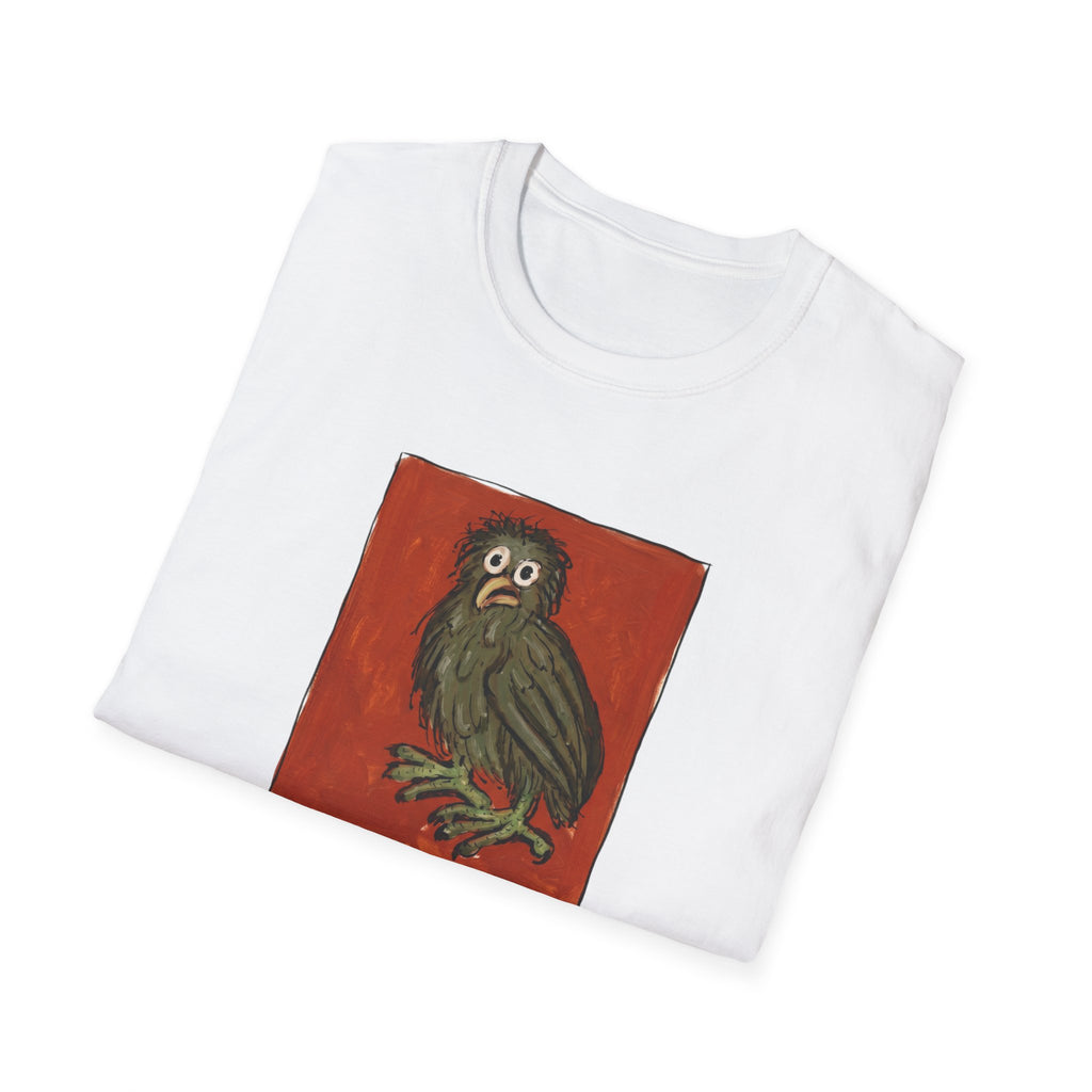 Monday Owl T‑Shirt – Funny Moody Bird Graphic Tee