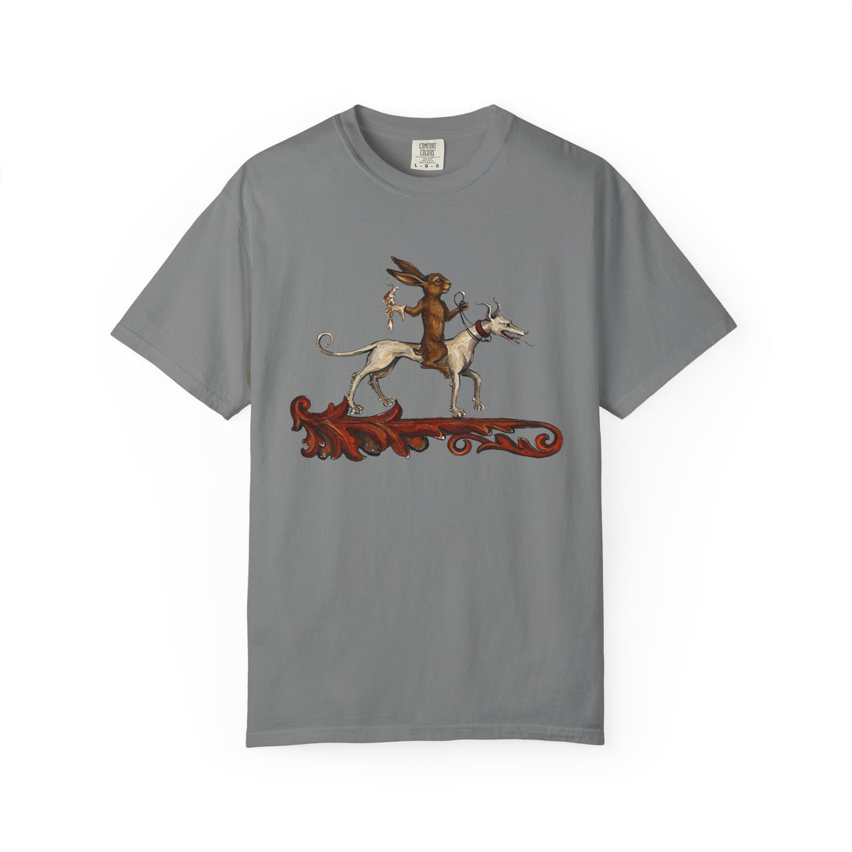 Mythic Fox Rider T-Shirt — Vintage Folklore Graphic Tee
