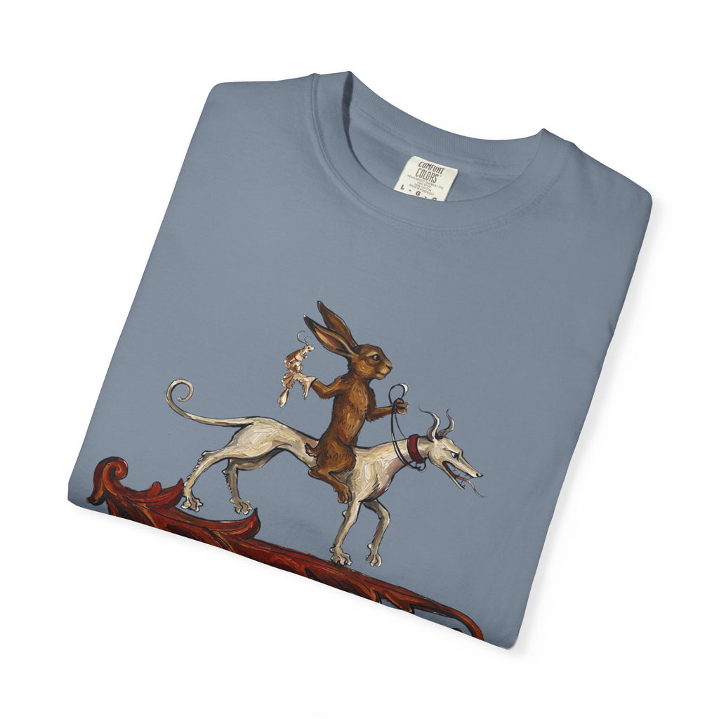 Mythic Fox Rider T-Shirt — Vintage Folklore Graphic Tee
