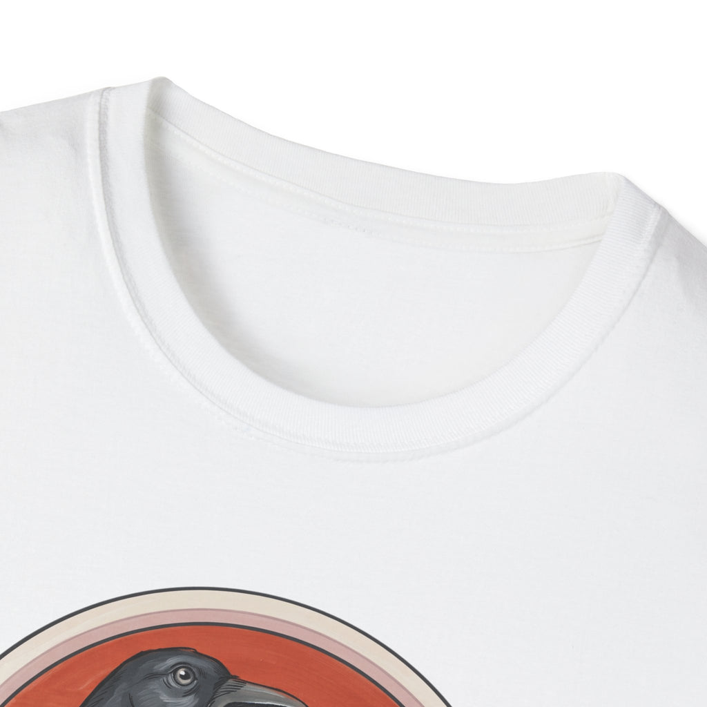 Medieval Crow T-Shirt — Bestiary Raven Roundel Graphic Tee