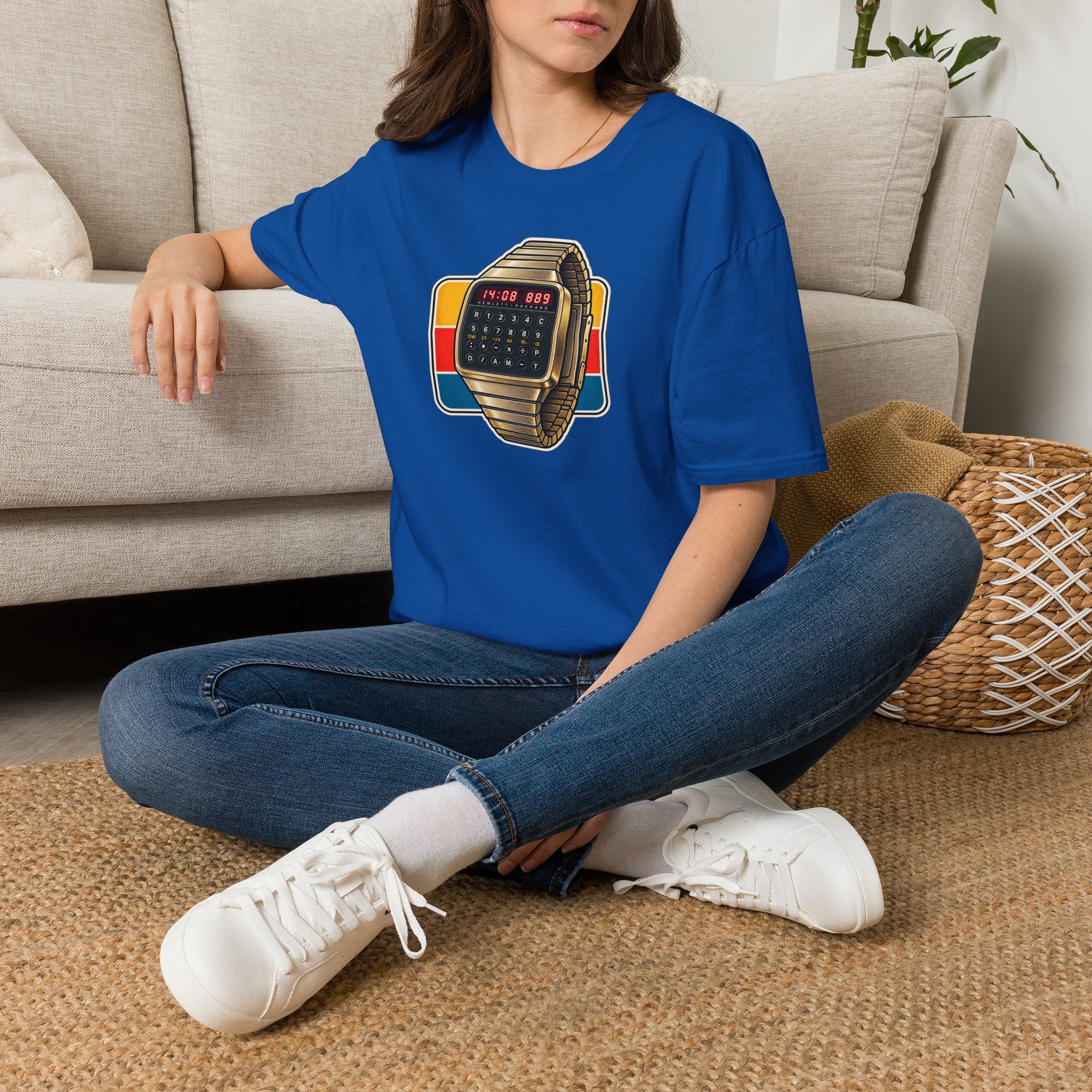 HP-01 Calculator Watch Tee