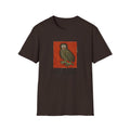 Monday Owl T‑Shirt – Funny Moody Bird Graphic Tee