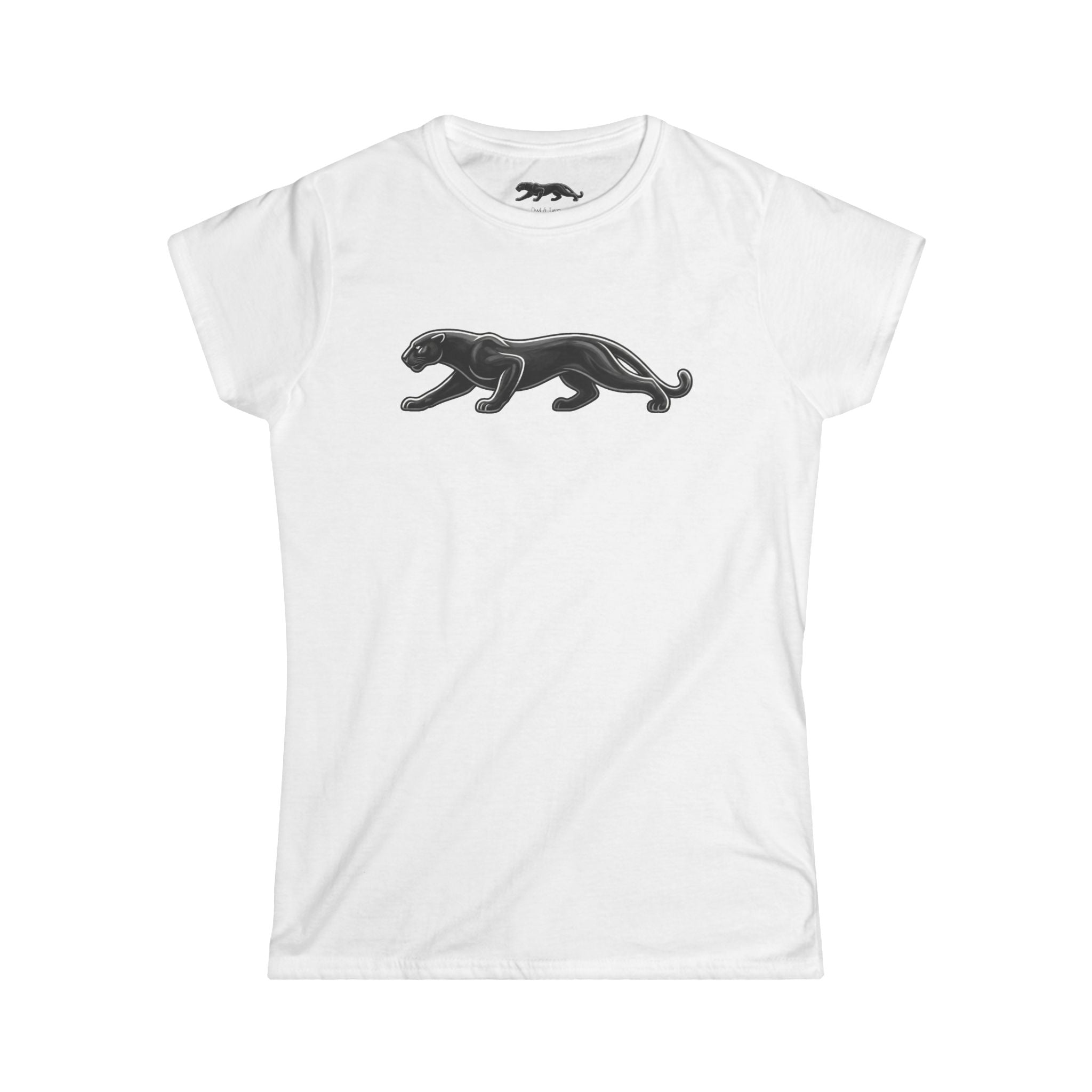 Black Panther Ceramic - Women's Tee - Classic White Short Sleeve Shirt