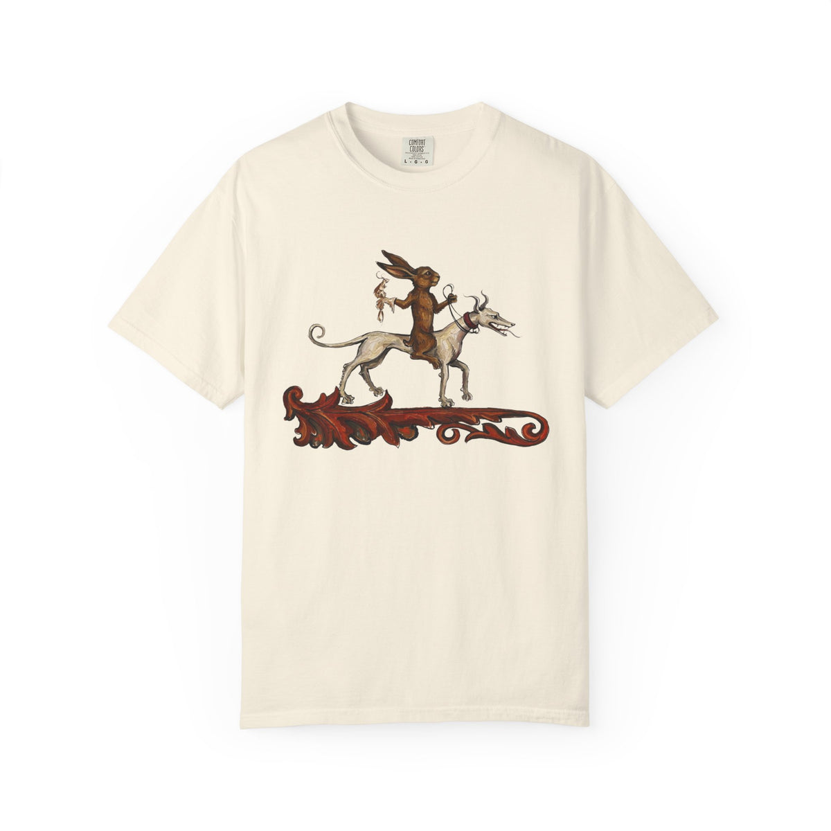 Mythic Fox Rider T-Shirt — Vintage Folklore Graphic Tee