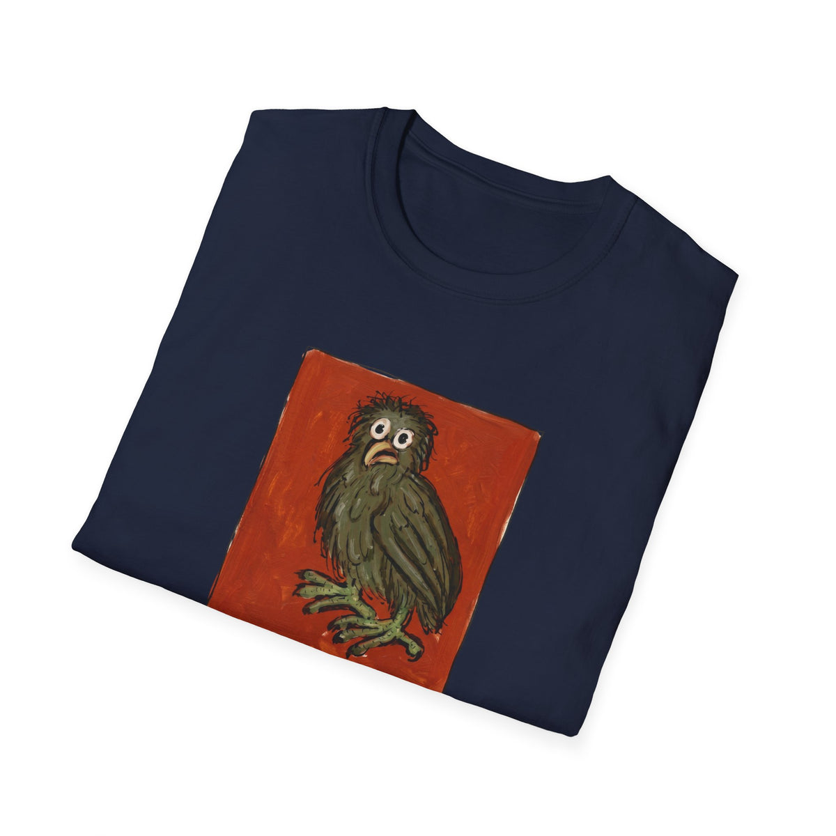 Monday Owl T‑Shirt – Funny Moody Bird Graphic Tee