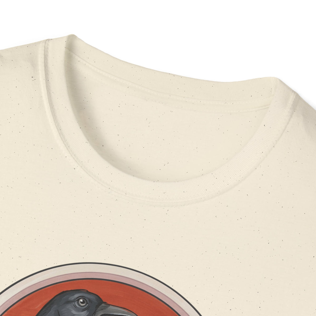 Medieval Crow T-Shirt — Bestiary Raven Roundel Graphic Tee