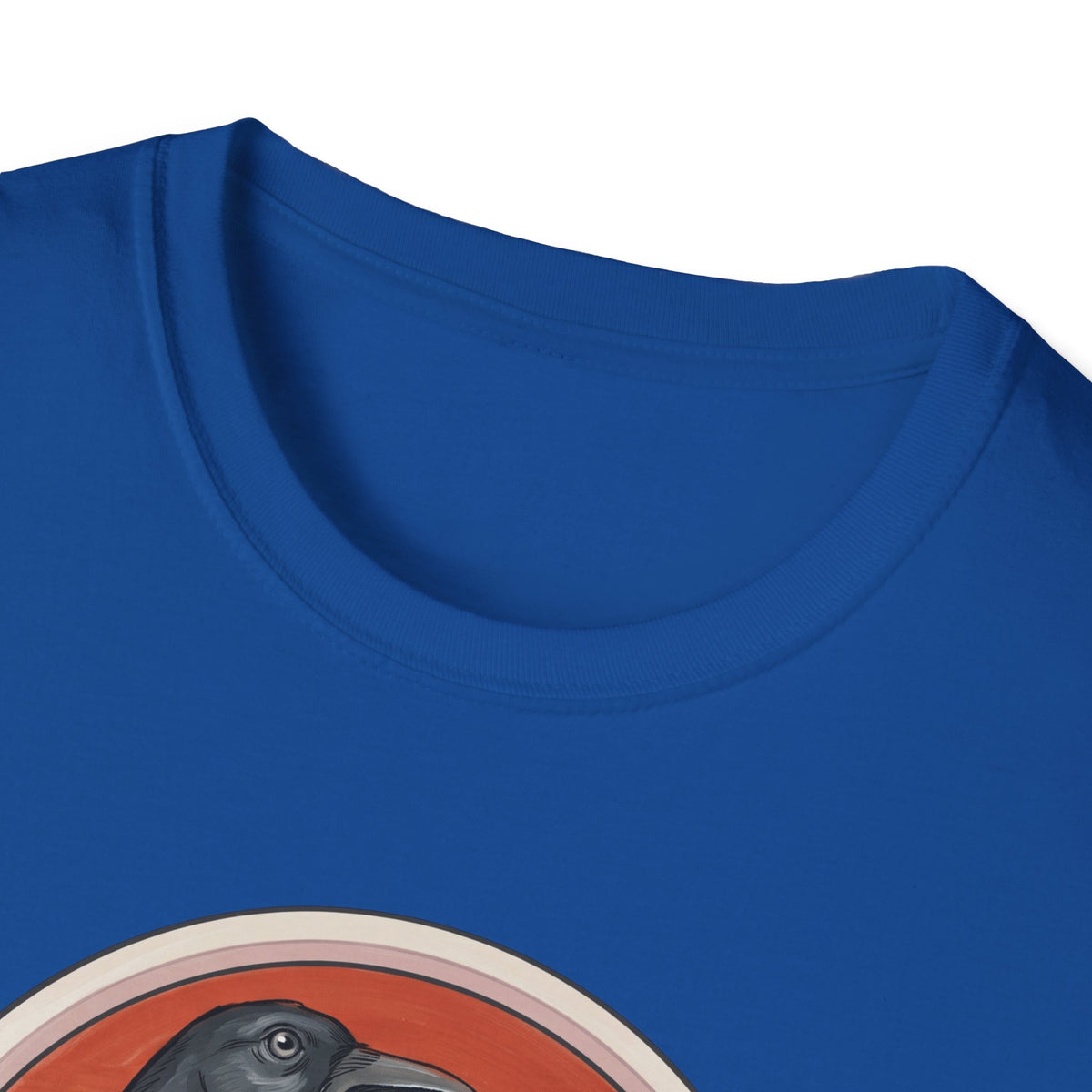 Medieval Crow T-Shirt — Bestiary Raven Roundel Graphic Tee