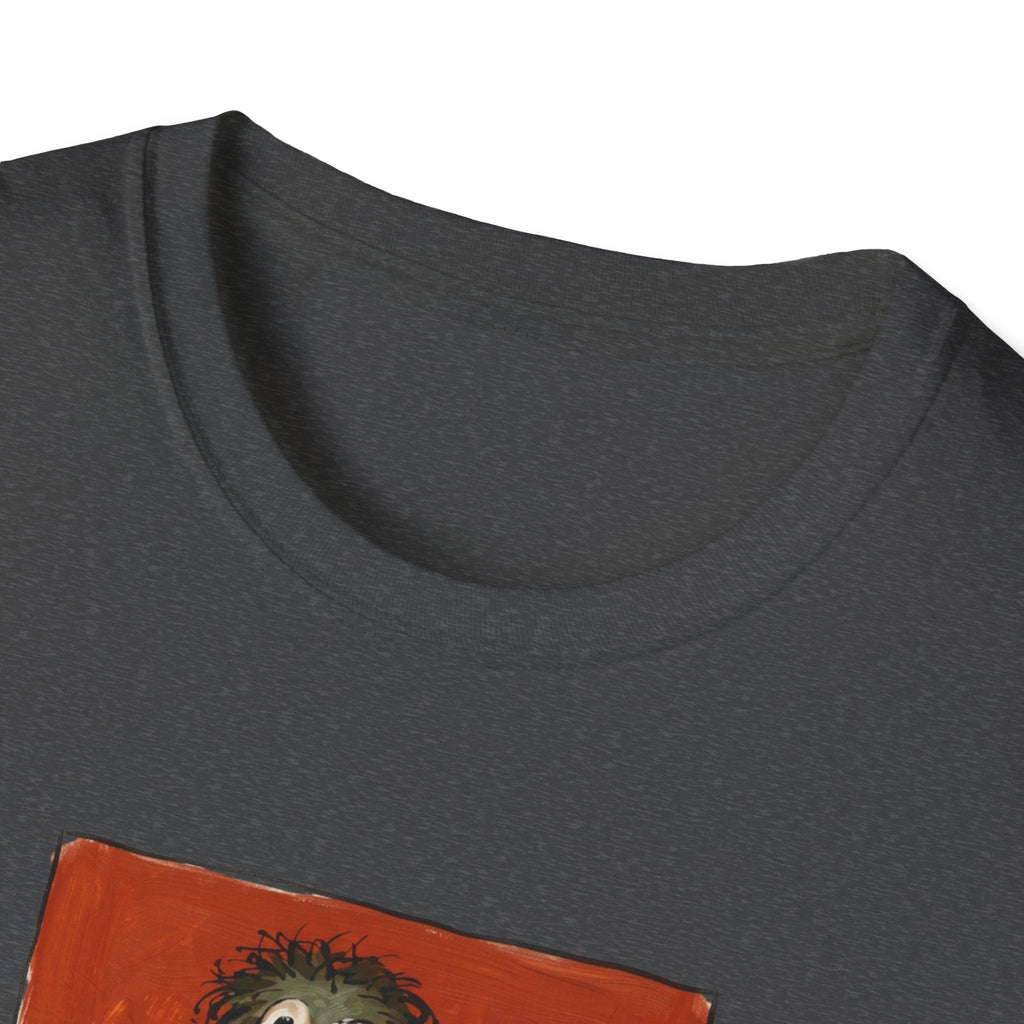 Monday Owl T‑Shirt – Funny Moody Bird Graphic Tee