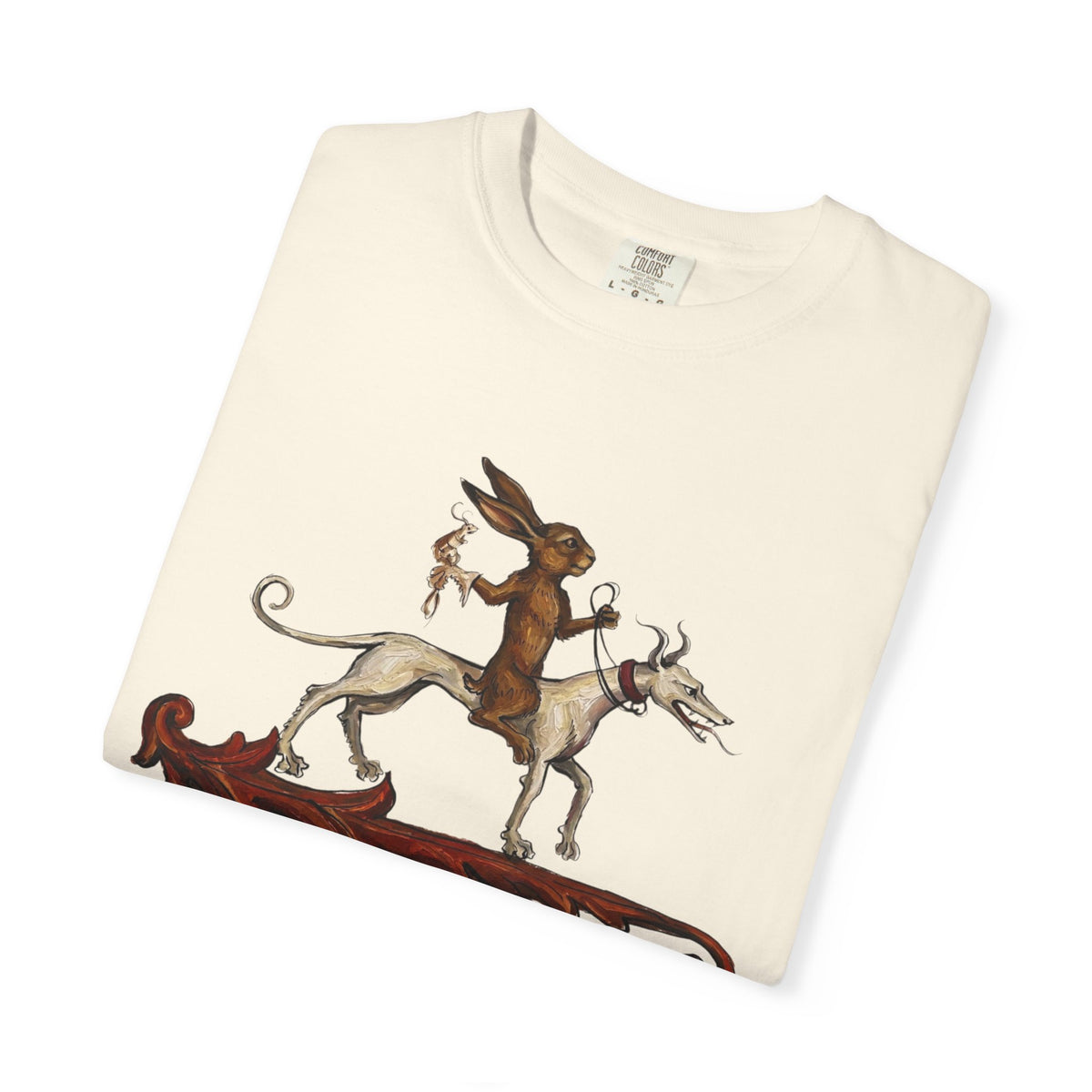 Mythic Fox Rider T-Shirt — Vintage Folklore Graphic Tee