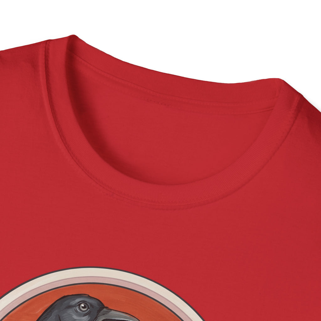 Medieval Crow T-Shirt — Bestiary Raven Roundel Graphic Tee