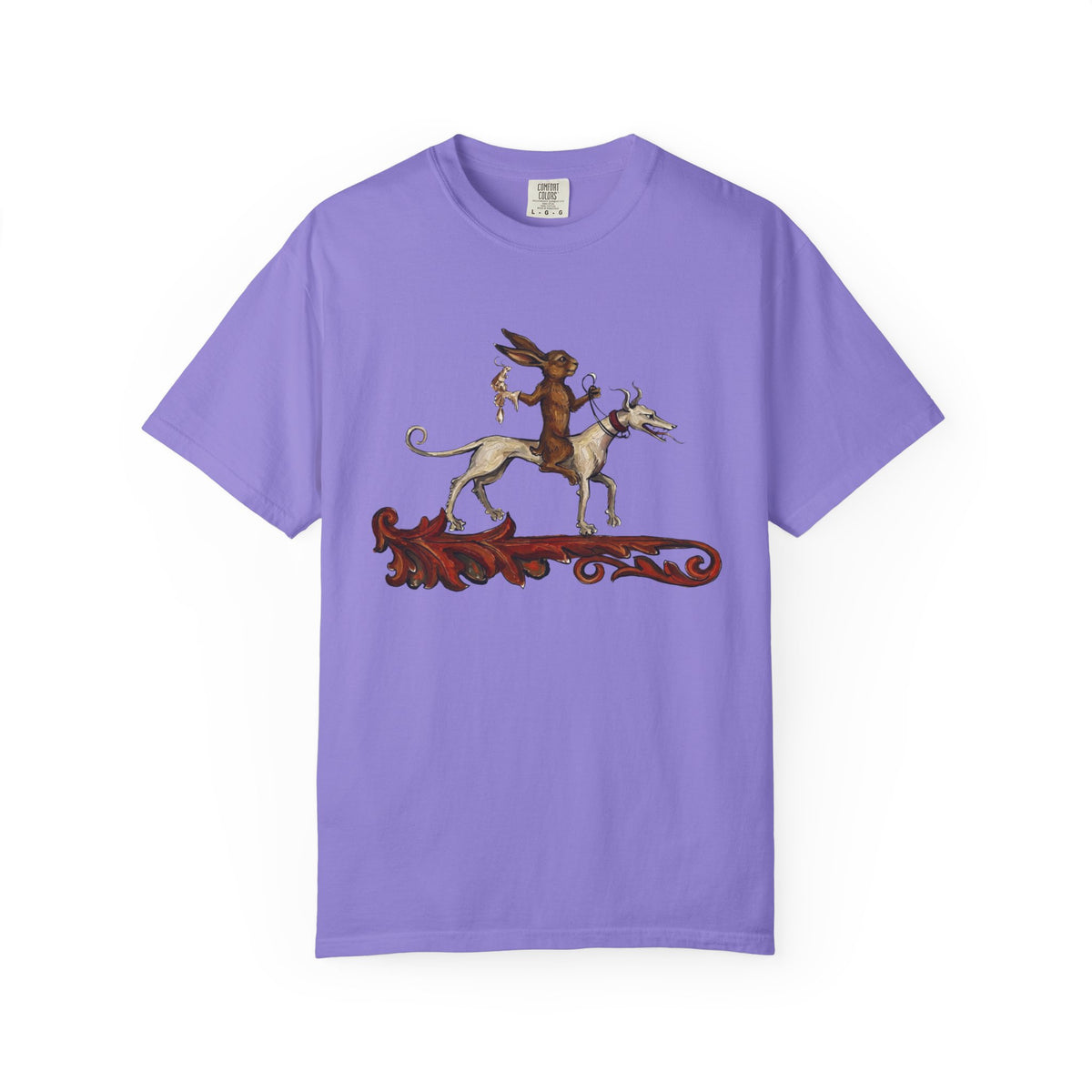 Mythic Fox Rider T-Shirt — Vintage Folklore Graphic Tee