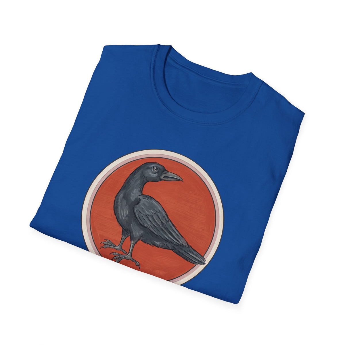 Medieval Crow T-Shirt — Bestiary Raven Roundel Graphic Tee