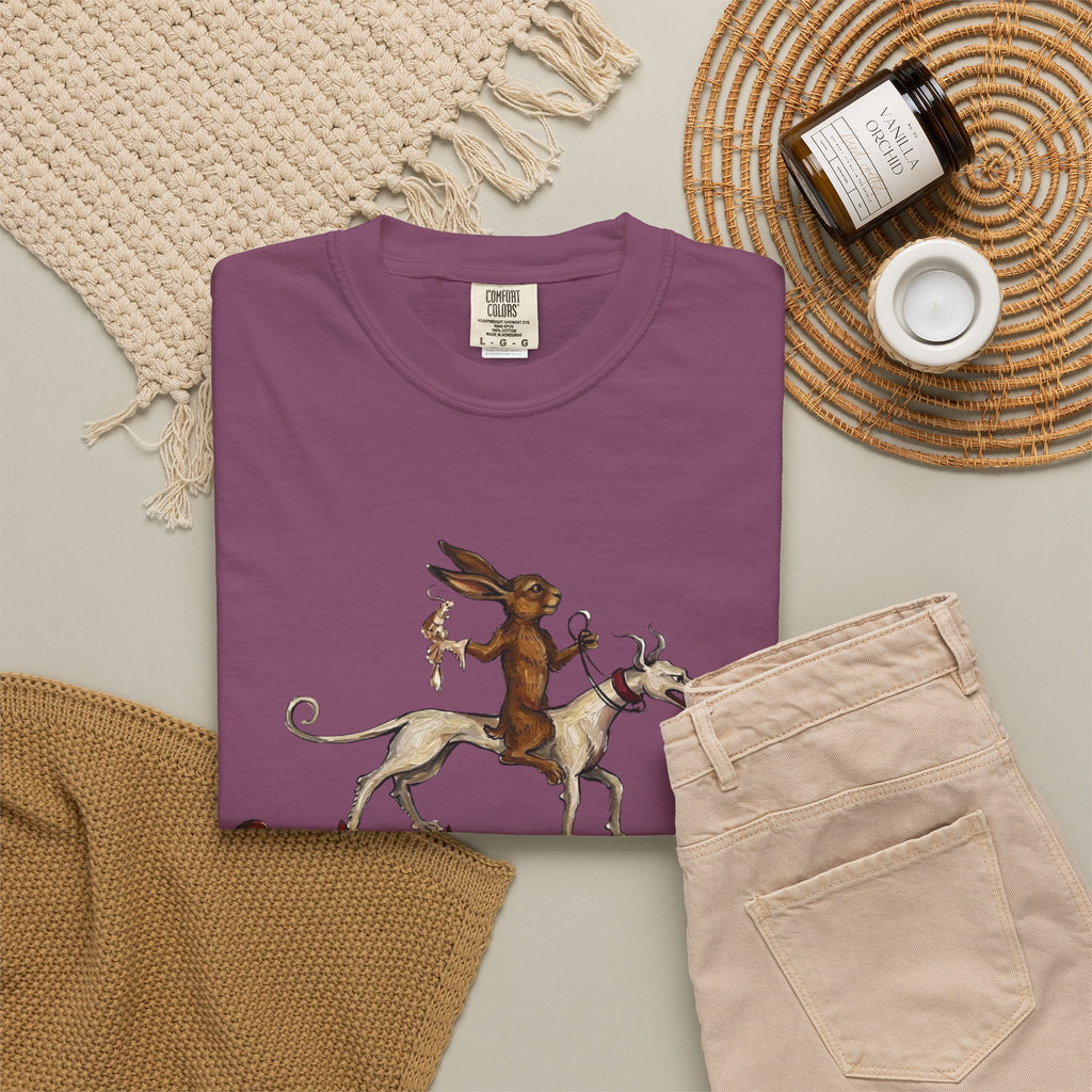 Mythic Fox Rider T-Shirt — Vintage Folklore Graphic Tee