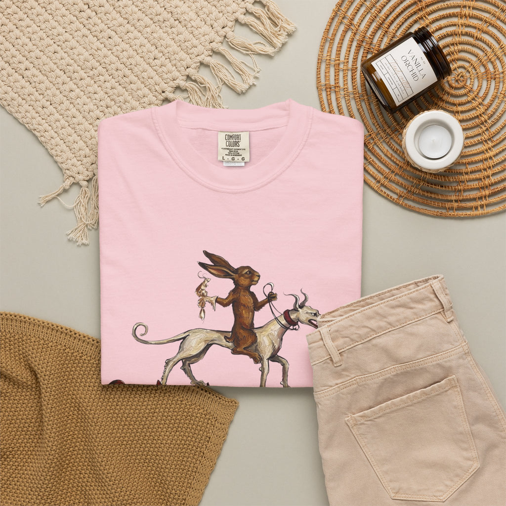 Mythic Fox Rider T-Shirt — Vintage Folklore Graphic Tee