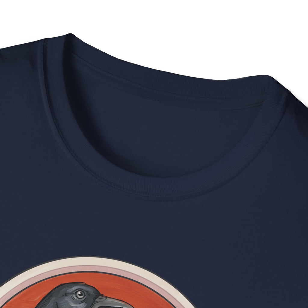 Medieval Crow T-Shirt — Bestiary Raven Roundel Graphic Tee