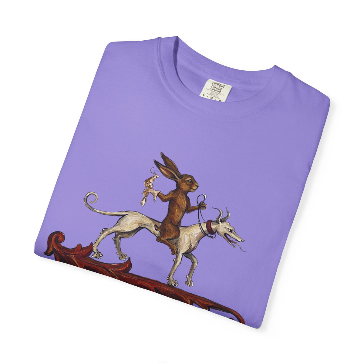 Mythic Fox Rider T-Shirt — Vintage Folklore Graphic Tee