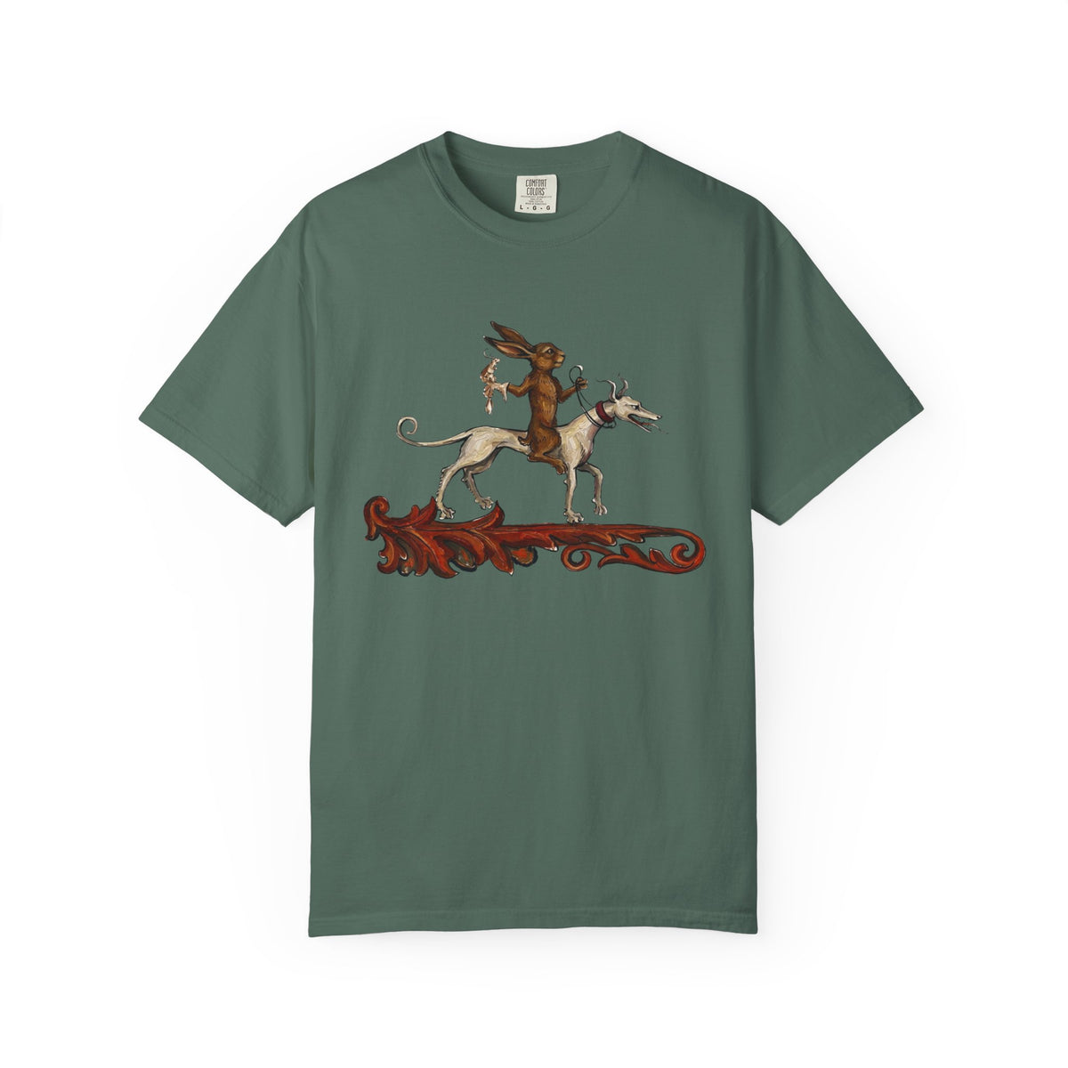 Mythic Fox Rider T-Shirt — Vintage Folklore Graphic Tee