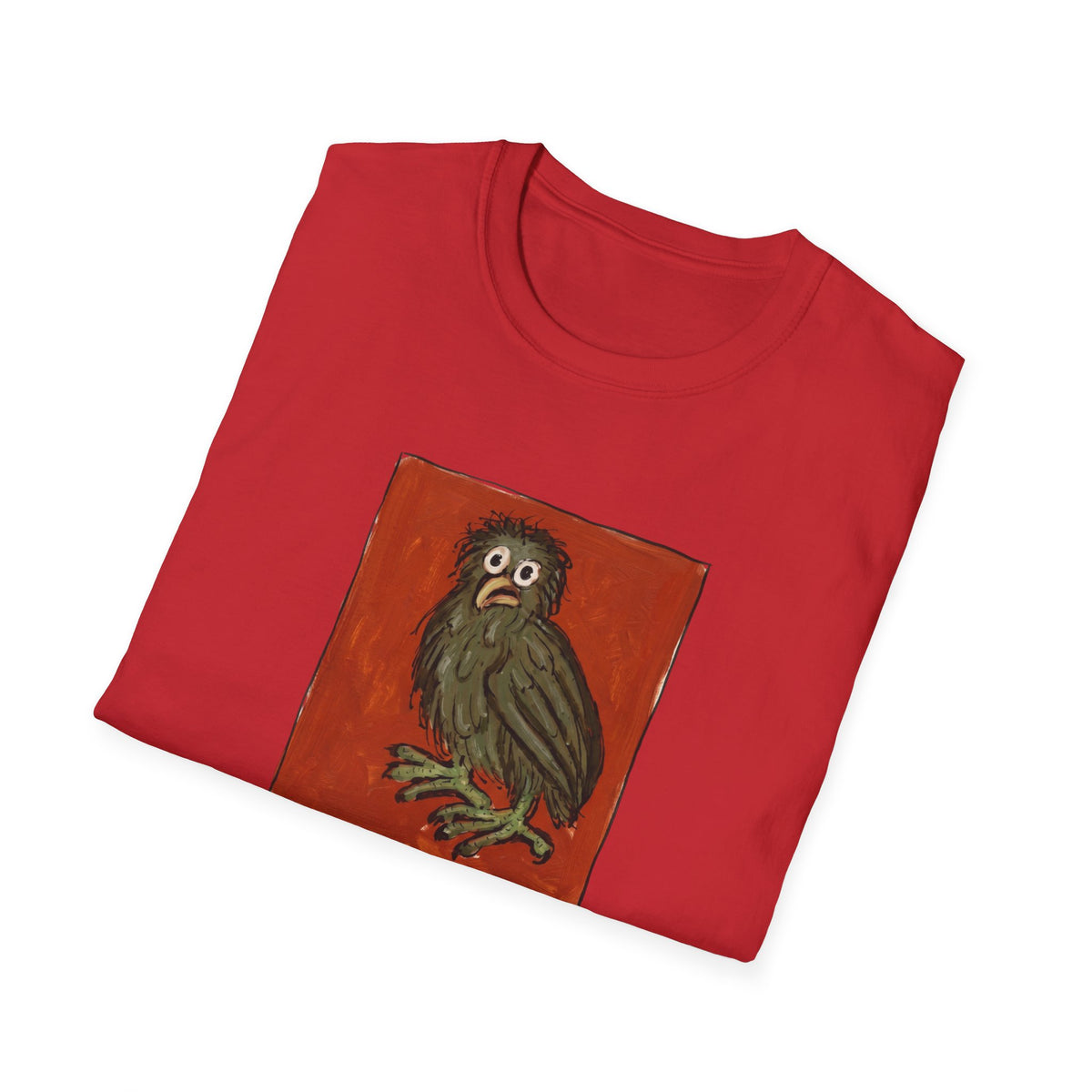 Monday Owl T‑Shirt – Funny Moody Bird Graphic Tee