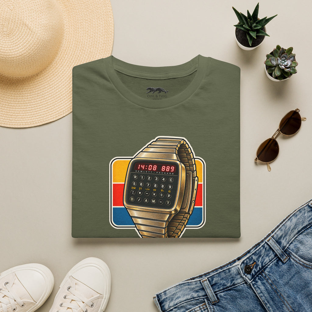 HP-01 Calculator Watch Tee