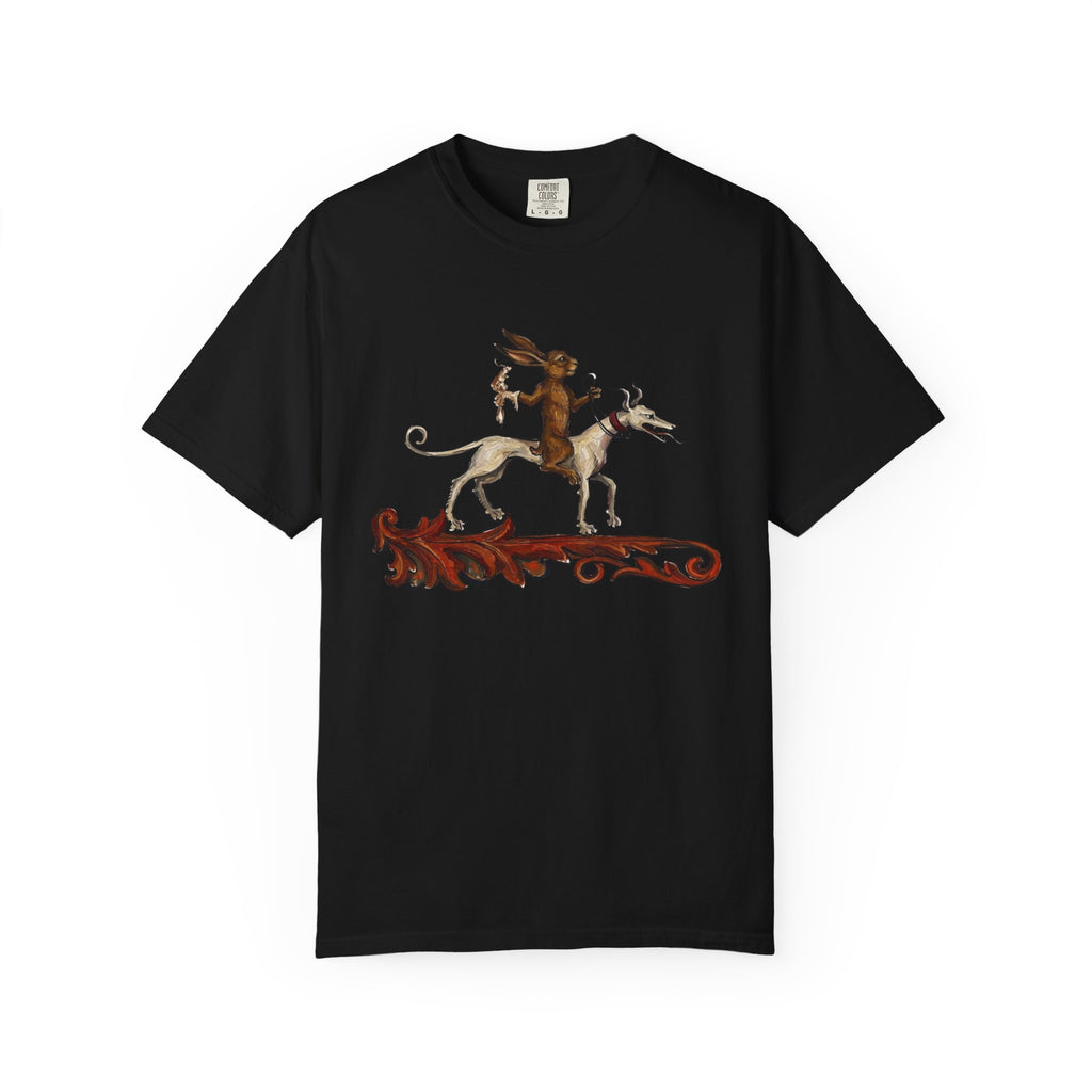 Mythic Fox Rider T-Shirt — Vintage Folklore Graphic Tee
