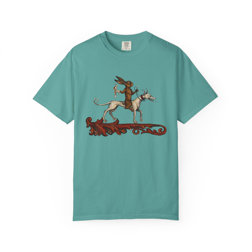 Mythic Fox Rider T-Shirt — Vintage Folklore Graphic Tee