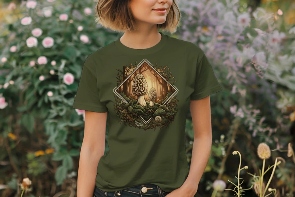 Morel Mushroom Tee