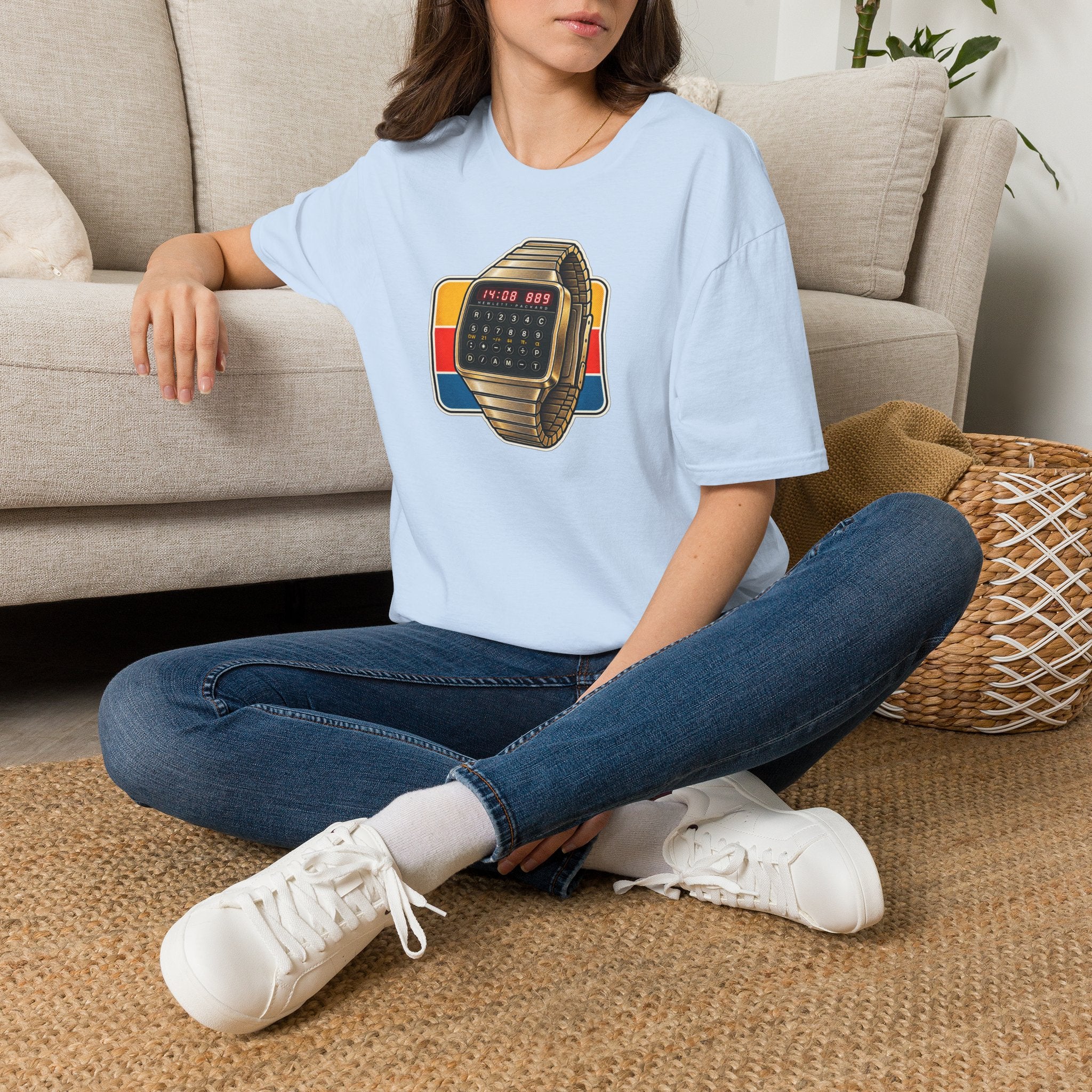 HP-01 Calculator Watch Tee