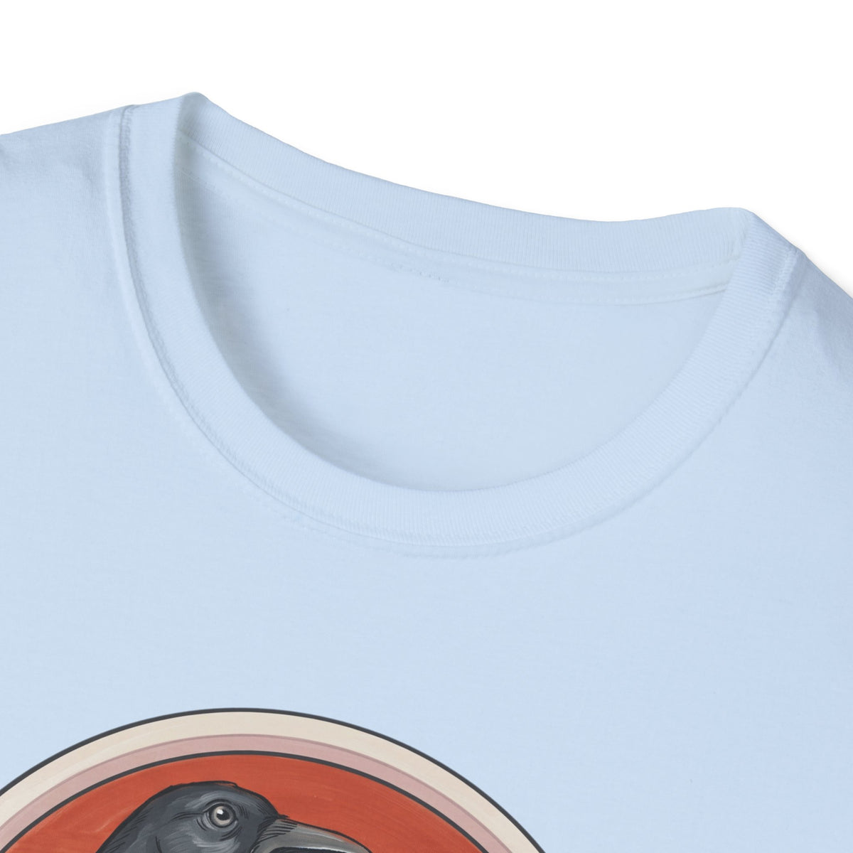 Medieval Crow T-Shirt — Bestiary Raven Roundel Graphic Tee
