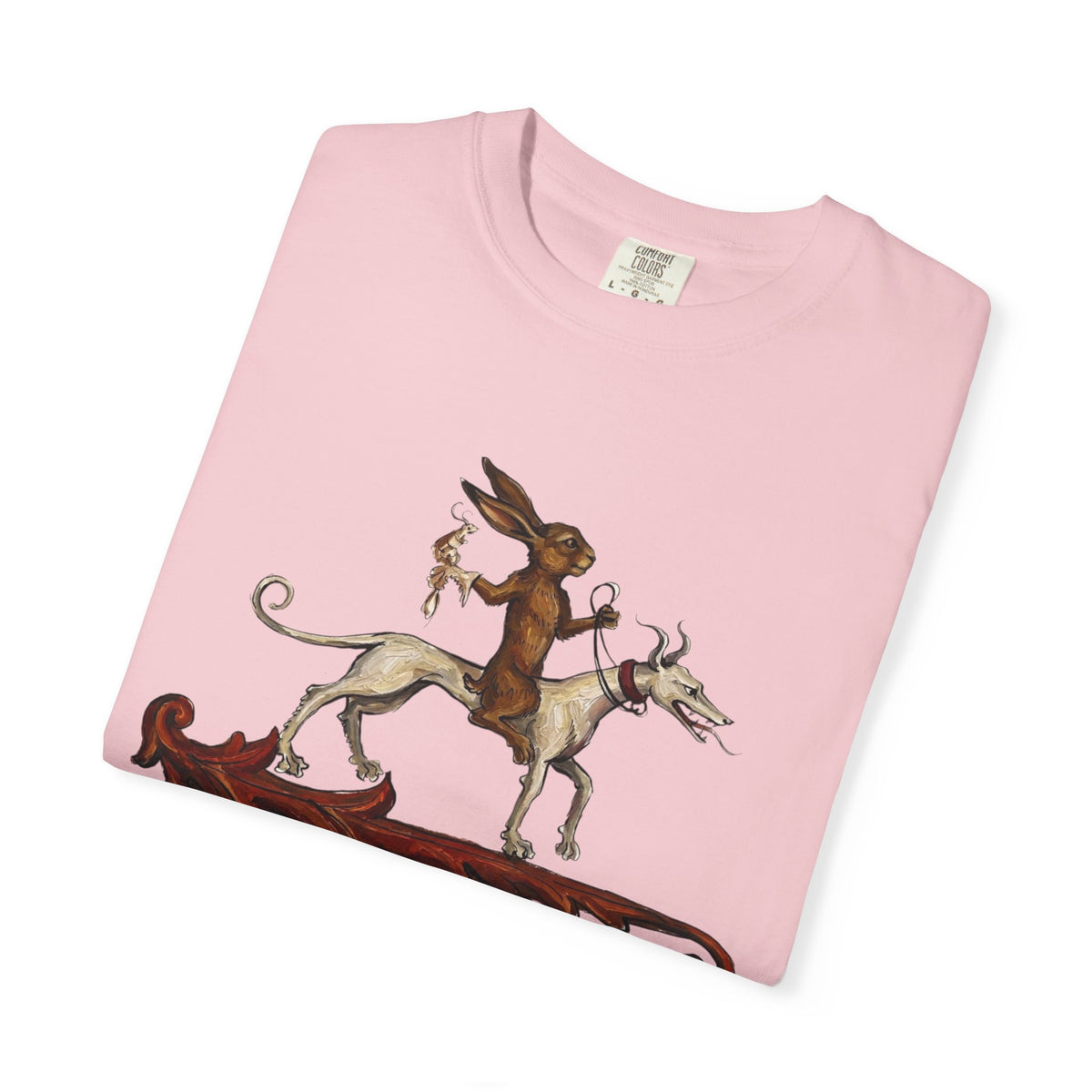 Mythic Fox Rider T-Shirt — Vintage Folklore Graphic Tee