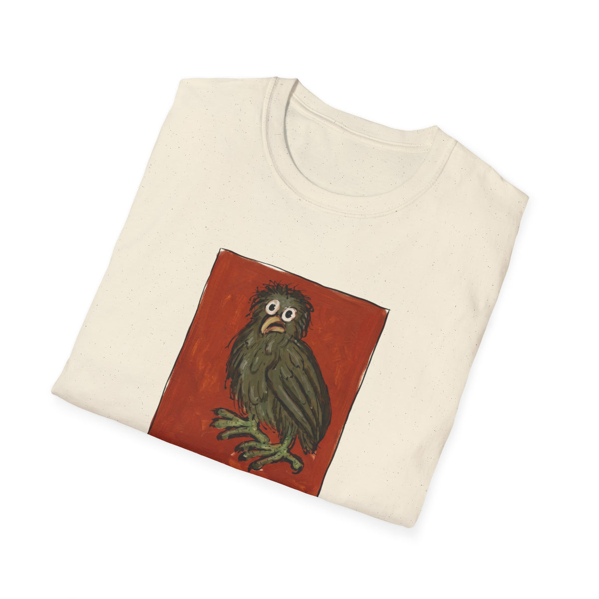 Monday Owl T‑Shirt – Funny Moody Bird Graphic Tee