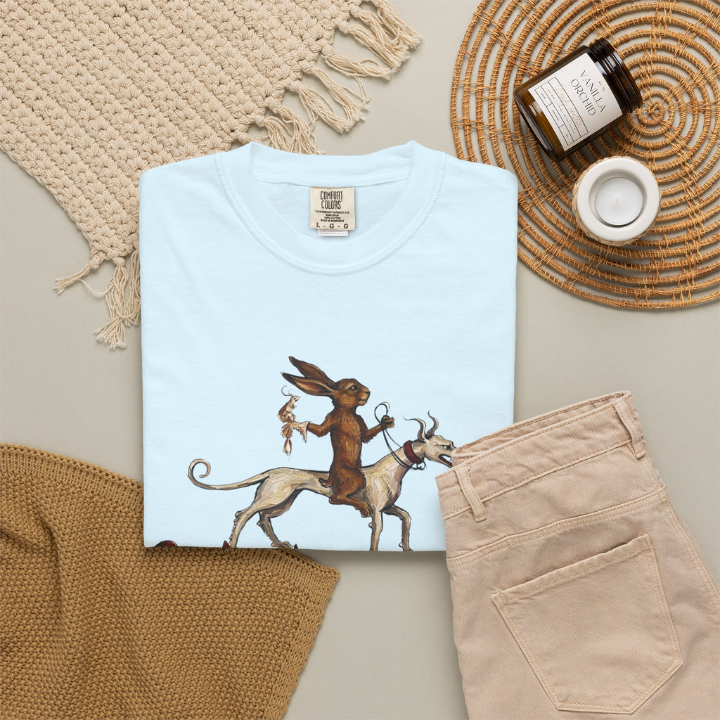 Mythic Fox Rider T-Shirt — Vintage Folklore Graphic Tee