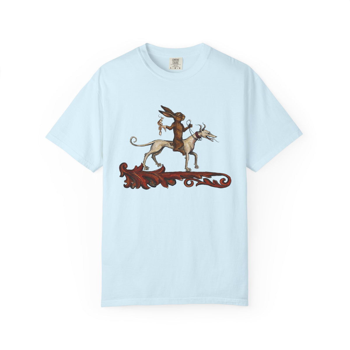 Mythic Fox Rider T-Shirt — Vintage Folklore Graphic Tee