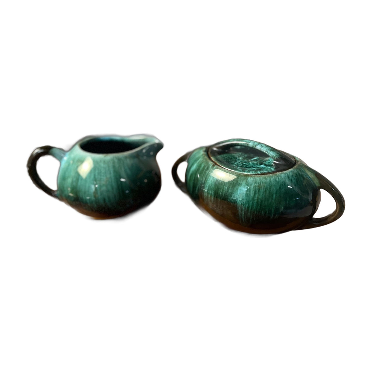 Blue Mountain Pottery Sugar and Creamer
