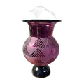 Corriea Limited Edition Etched And Signed Purple Vase EVL8060 39/200