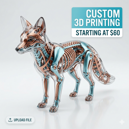 Custom 3D print order example — Owl and Twig Vintage