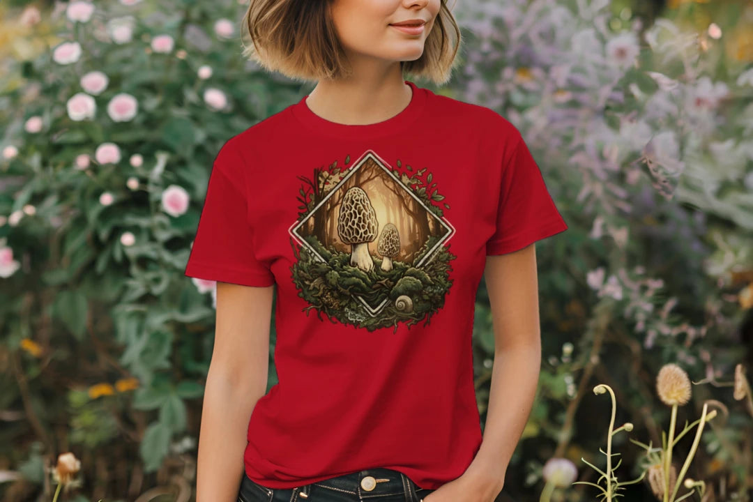 Morel Mushroom Tee